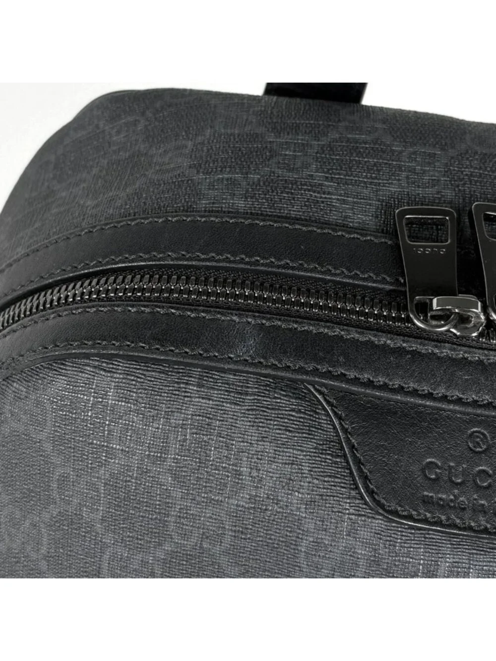 Gucci Backpack GG Pattern Black